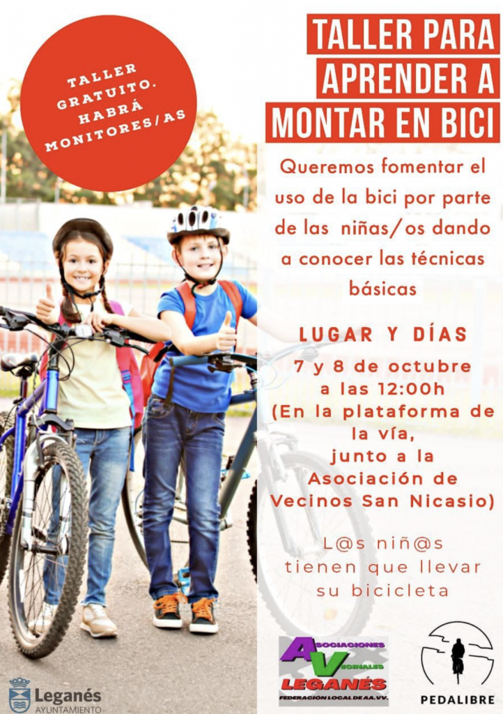 Taller Para Aprender A Montar En Bici En San Nicasio Lgn Medios