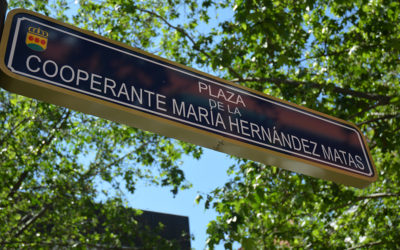 Alcorcón homenajea a la cooperante María Hernández Matas