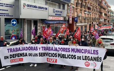 Los sindicatos se concentran este miércoles para “defender los servicios públicos”