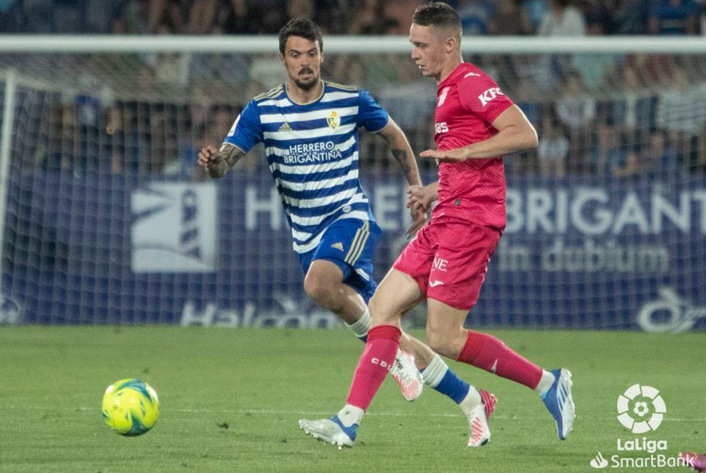 Borja Garcés le da la victoria al Leganés frente a la Ponferradina (0-3)