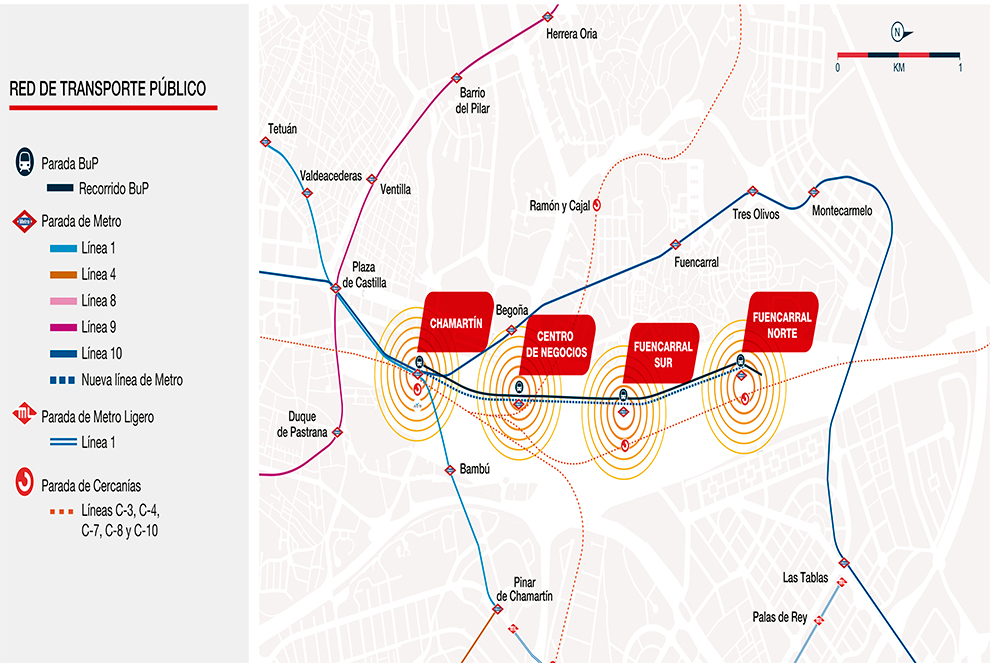 La primera línea de Metro automatizada se estrenará en Madrid Nuevo Norte