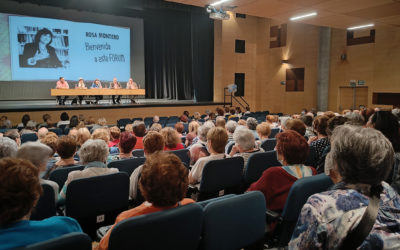 La Universidad Popular de Leganés disfruta de un libro fórum con Rosa Montero