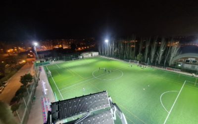 Alcalá de Henares mejora la iluminación en instalaciones deportivas municipales