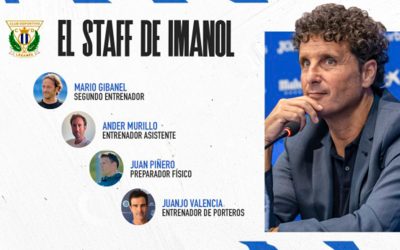 Imanol Idiakez completa su cuerpo técnico en el C.D. Leganés