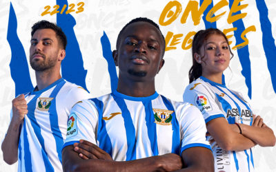 El Leganés presenta la nueva camiseta, inspirada en los Once Leones