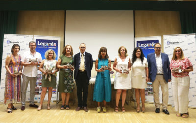 Homenaje a los docentes jubilados este curso en Leganés