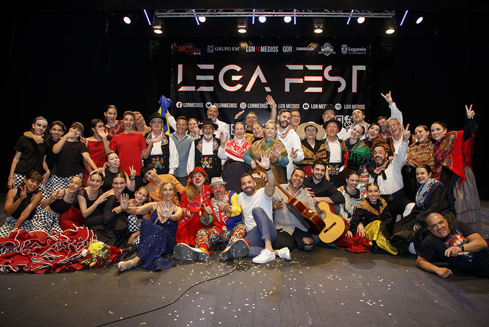 LegaFest II hace vibrar a cientos de leganenses en una noche solidaria y llena de espectáculo