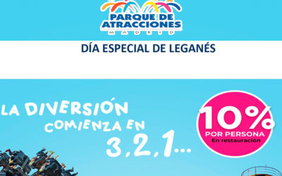 Descuentos en los parques temáticos para los empadronados en Leganés