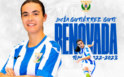 El Leganés F.S. renueva a la “veterana” Lucía Gutiérrez ‘Guti’