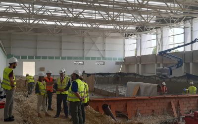 Ejecutadas al 65% de las obras del nuevo complejo deportivo en Getafe