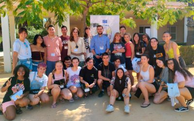 Tres estudiantes de Leganés participan en el I Encuentro Íbero-Insular de Corresponsales Juveniles