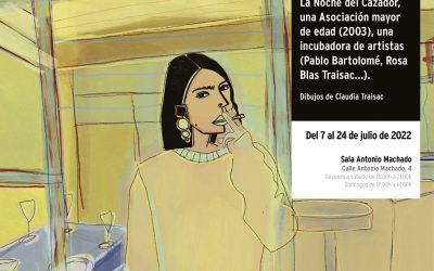 Claudia Traisac expone en Leganés sus «noches artísticas de la cuarentena»