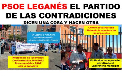 La FLAV califica al PSOE de Leganés como «partido de las contradicciones»