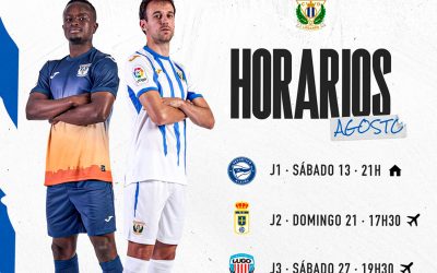 El Leganés debutará en Butarque el 13 de agosto a las 21:00 horas