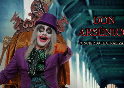 26-08-22 Don Arsénico El Musical – Miguel Douglas y Laura Docio