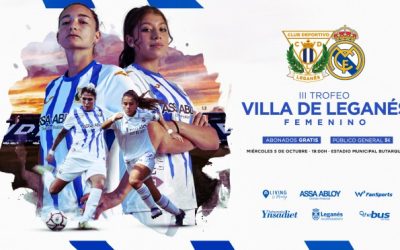 Vuelve el III Trofeo Villa de Leganés Femenino al Estadio Municipal Butarque