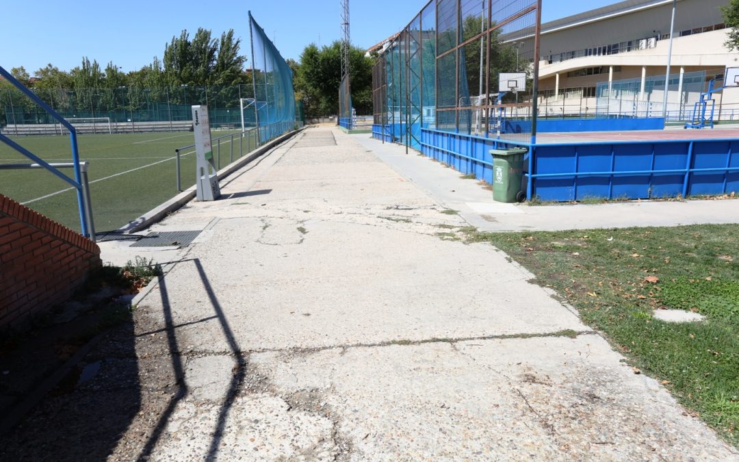 Los centros deportivos Julián Montero y Europa de Leganés tendrán una mejor accesibilidad y un entorno mejorado