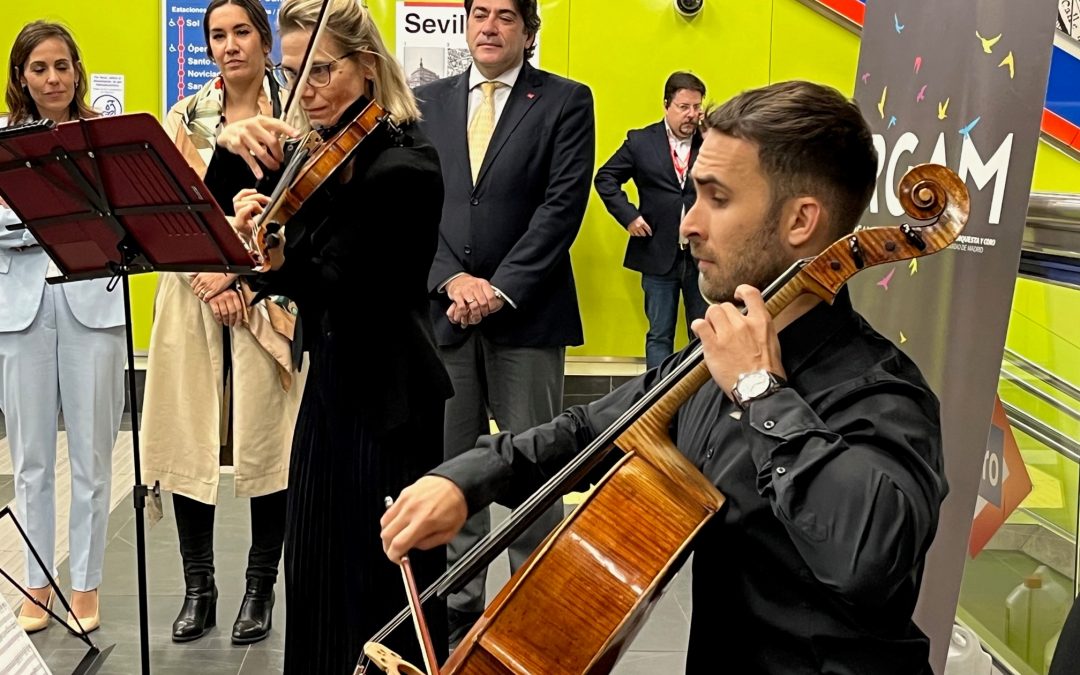 Metro emitirá diariamente por megafonía música clásica para 200.000 viajeros