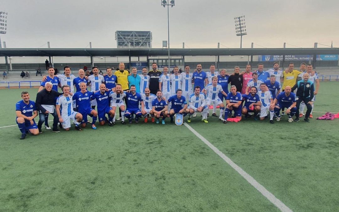 Veteranos del Leganés y del Getafe se enfrentan en un derbi histórico