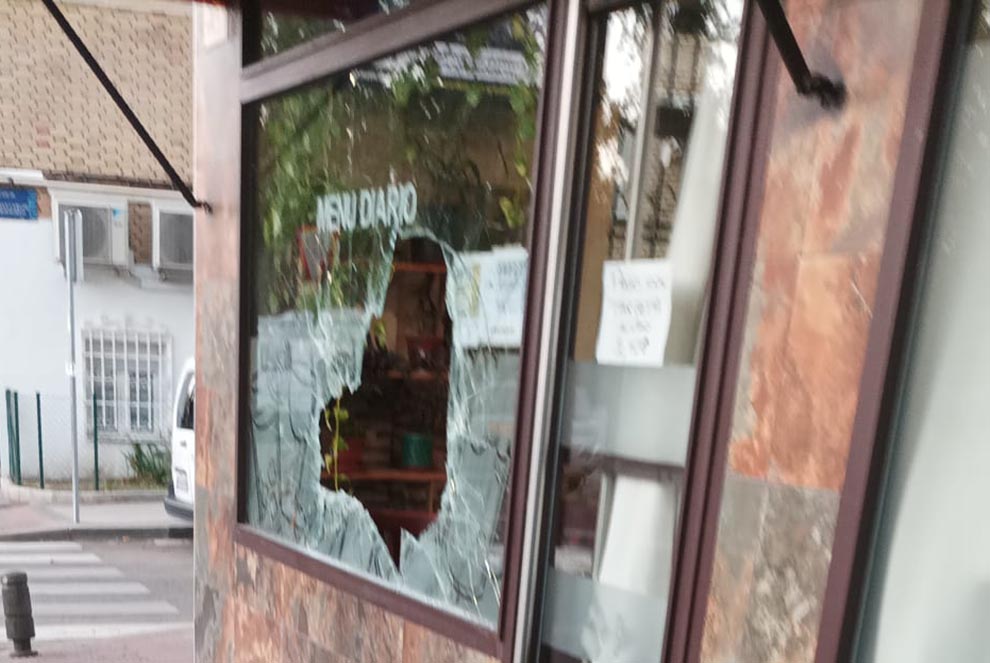 Robo en un bar de Los Santos de Leganés