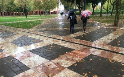 Lluvias y nubes en Leganés