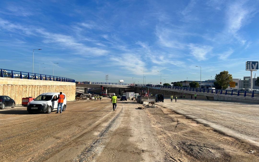 La Comunidad de Madrid visita las obras del nuevo acceso al Parque Tecnológico de Leganés