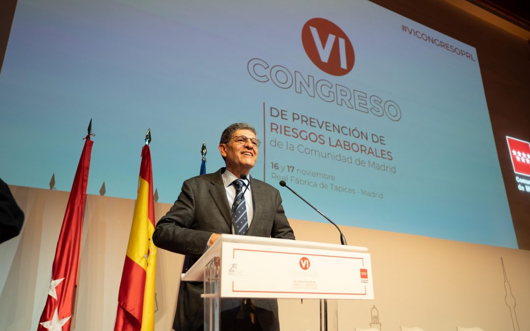 La Comunidad de Madrid celebra el VI Congreso de Prevención de Riesgos Laborales