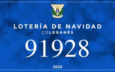 El CD Leganés pone a la venta su Lotería de Navidad