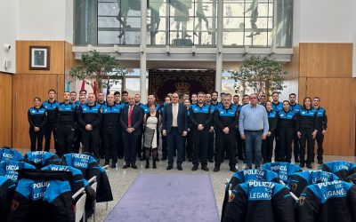 La Policía Local de Leganés incorpora a 40 agentes a su plantilla