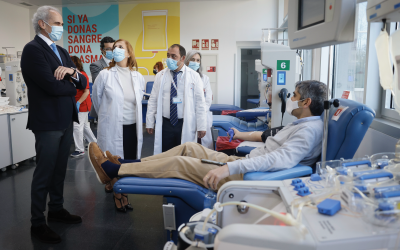 Puertas abiertas en el Centro de Transfusión para impulsar la donación de sangre y recuperar las reservas