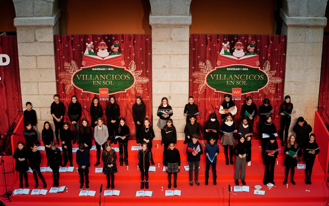 35 coros escolares participan en los conciertos de Navidad de la Comunidad de Madrid