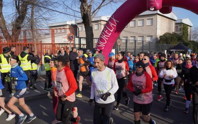 La carrera popular “2 Leguas de la Chopera” reúne a un millar de deportistas en Leganés