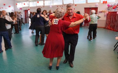 Los mayores de Leganés celebran San Valentín con un gran concurso de baile
