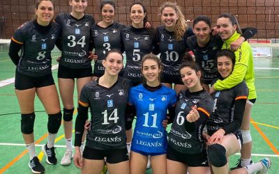 Las pepineras del Club de Voleibol vencen en el derbi madrileño