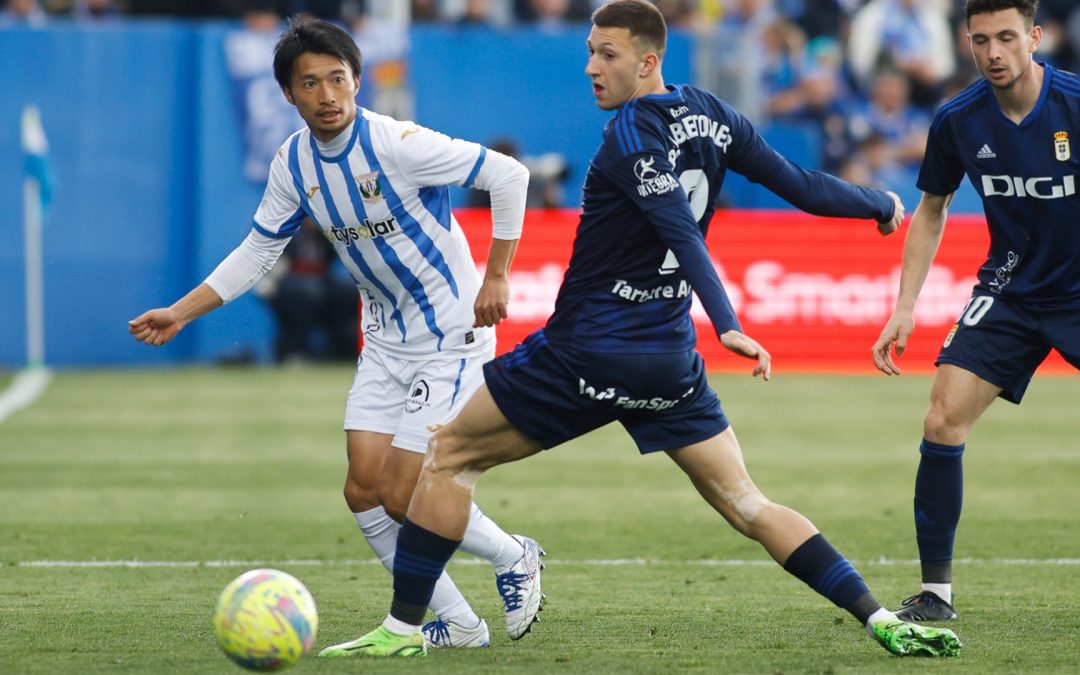 El C.D. Leganés no puede sumar ante el Real Oviedo (0-1)