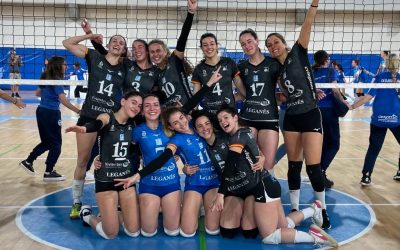 El Club de Voleibol de Leganés se despide de la temporada en la tercera posición