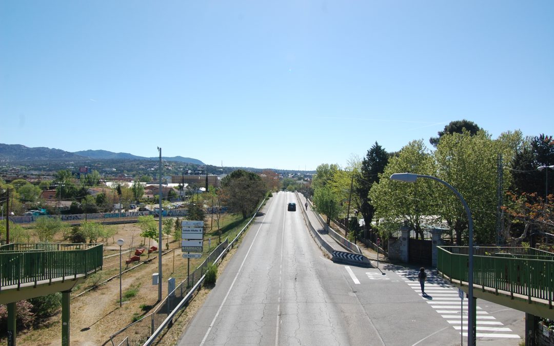 Se rehabilitará la avenida Reina Victoria de Alpedrete a su paso por la zona de la estación Los Negrales