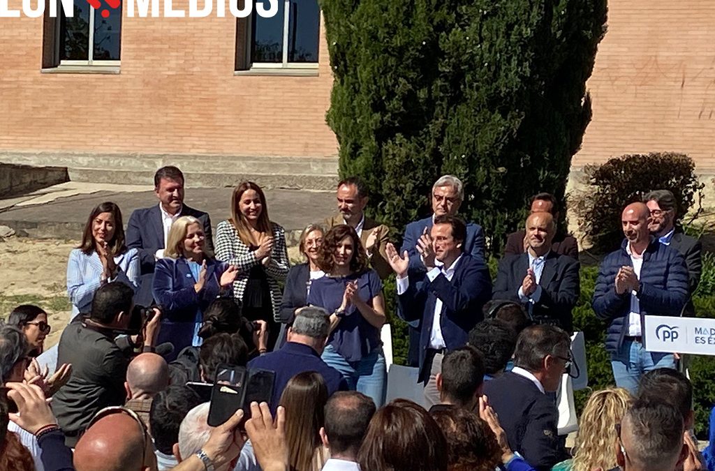 Visita de Ayuso a Leganés