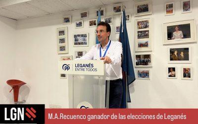 Resultados de las elecciones municipales en Leganés: el Partido Popular se alza como ganador con 9 concejales