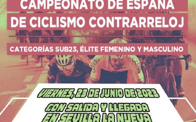 Sevilla la Nueva acogerá las pruebas contrarreloj del Campeonato de España Élite-Sub23 de Carretera 2023