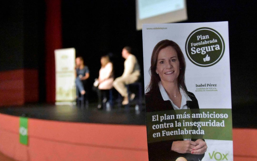 VOX Fuenlabrada presenta el programa más ambicioso contra la inseguridad: Recuperando la tranquilidad en las calles