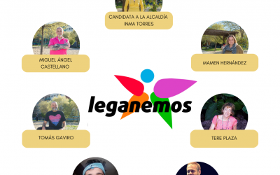 Leganemos celebra un emocionante acto de cierre de campaña
