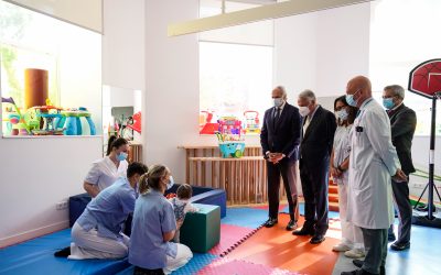 El Hospital público Niño Jesús de Madrid atiende a más 24.000 menores al año en su Unidad de Terapias Funcionales
