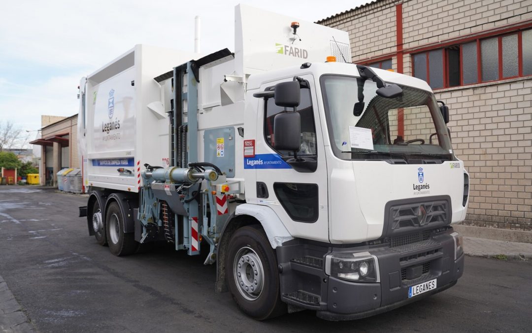 Leganés fortalece su servicio de recogida de residuos con 4 nuevos camiones más eficientes y respetuosos con el medio ambiente