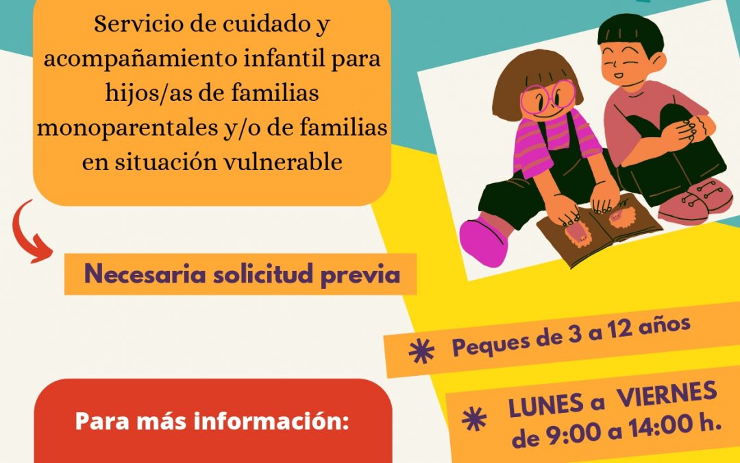 El Ayuntamiento de Móstoles ofrece servicio gratuito de cuidado infantil para promover la conciliación familiar