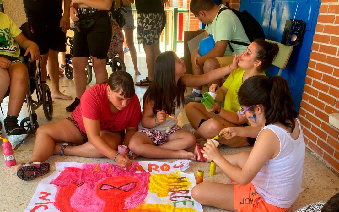 Campamento Urbano de verano en Leganés para niños y adolescentes con discapacidad intelectual