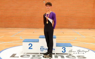 ¡Iván Jiménez López, del equipo de patinaje artístico en línea de Leganés, representará a España en el Campeonato de Europa en Italia!