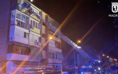 Fallece un hombre en un incendio en Hortaleza