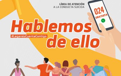 El Ayuntamiento de Leganés lanza la campaña #LeganésCuentaContigo para la Prevención del Suicidio