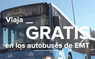 Los autobuses de la EMT serán gratuitos durante la primera semana de septiembre